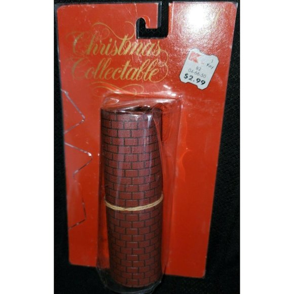 COBBLESTONE RED BRICK ROAD STREET Holiday Village Trim A Home accessory 17" long - Picture 2 of 4